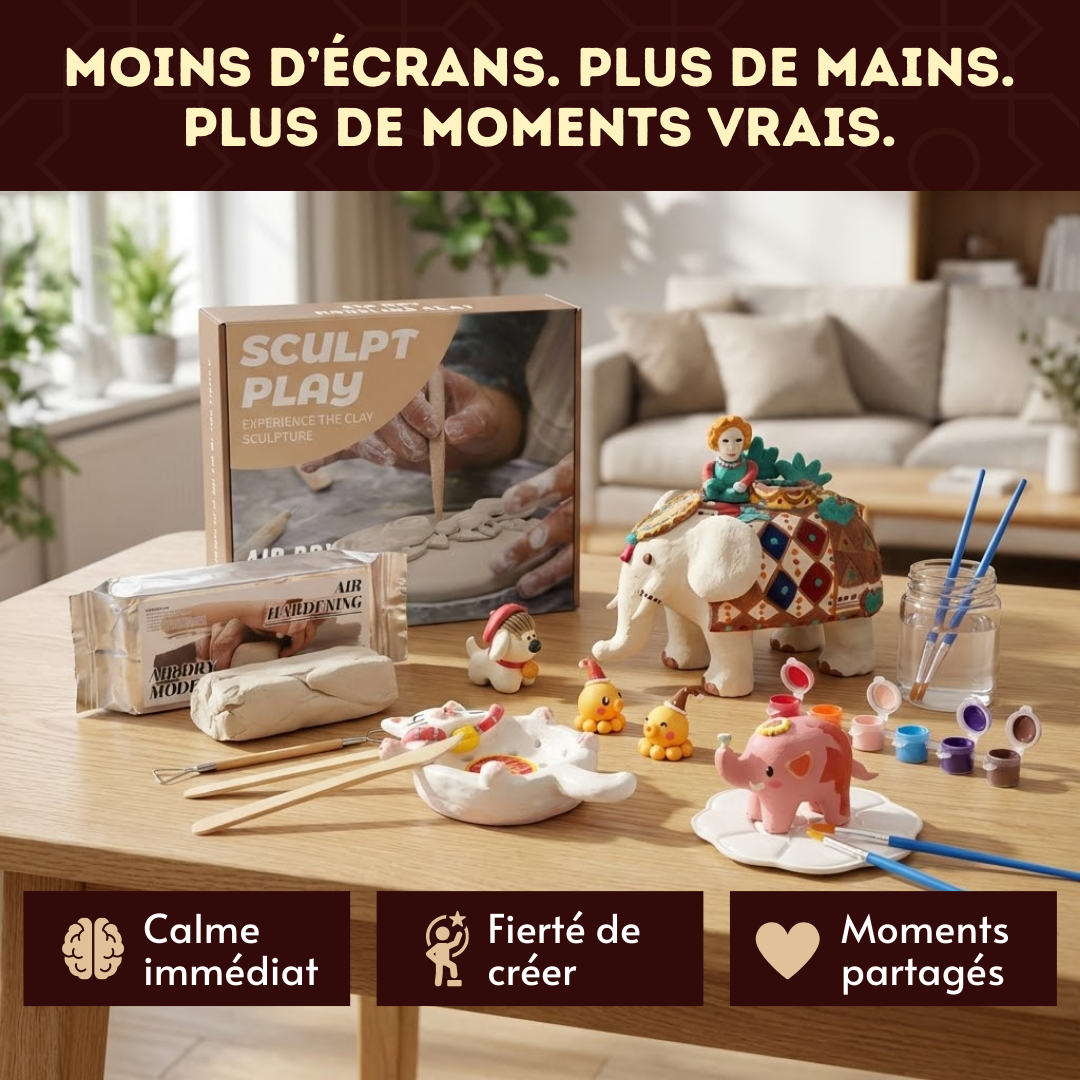 TerraLuna™ – Kit de Poterie Créative